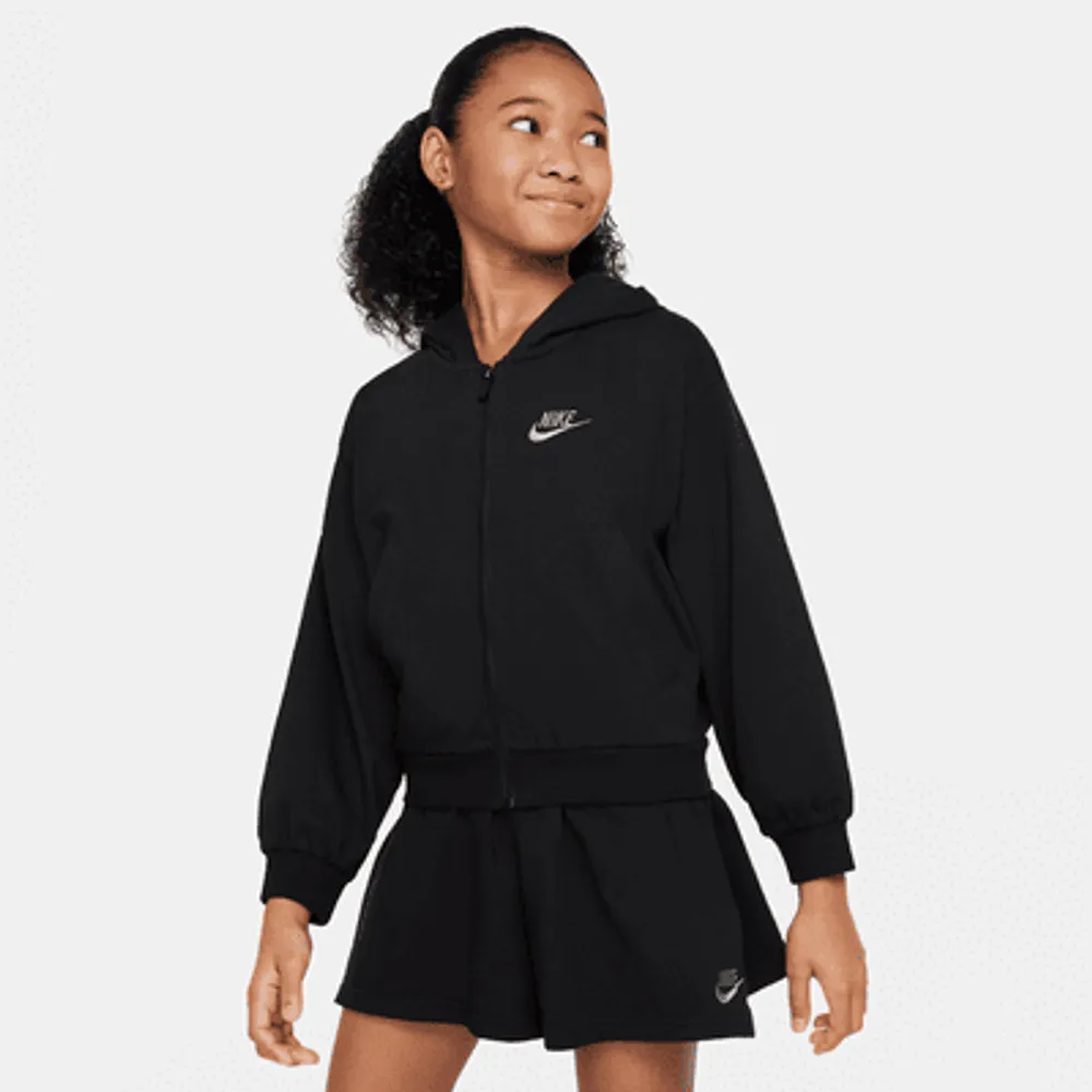 NIKE Sportswear Girls' Full-Zip Hoodie