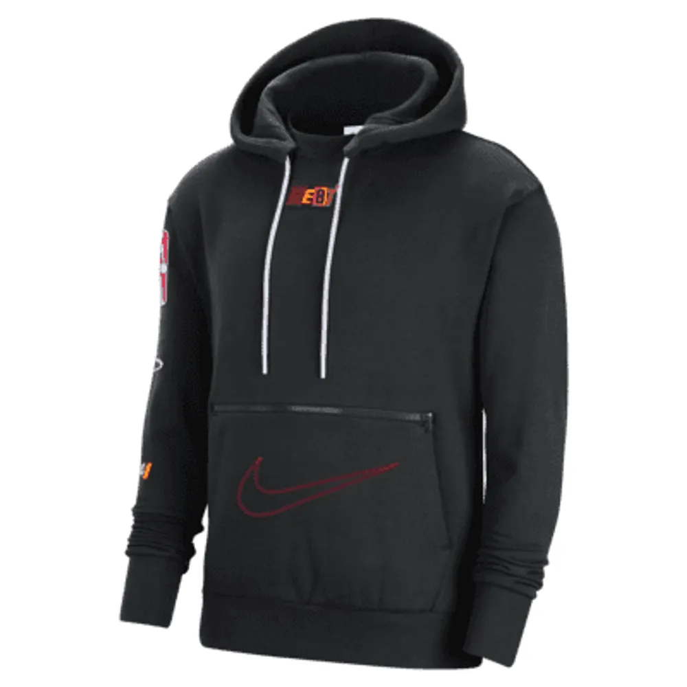 Miami Heat Courtside City Edition Men's Nike NBA Fleece Pullover Hoodie. Nike.com