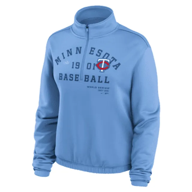 Nike Rewind Splice (MLB Chicago Cubs) Women's 1/2-Zip Pullover.