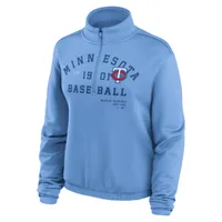 Nike Rewind Splice (MLB Minnesota Twins) Women's 1/2-Zip Pullover. Nike.com