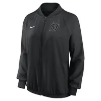 Nike Dri-FIT Team (MLB Miami Marlins) Women's Full-Zip Jacket. Nike.com