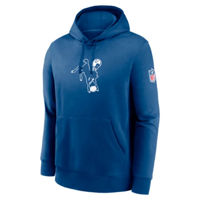 Nike Sideline Club (NFL Indianapolis Colts) Women's Pullover Hoodie.