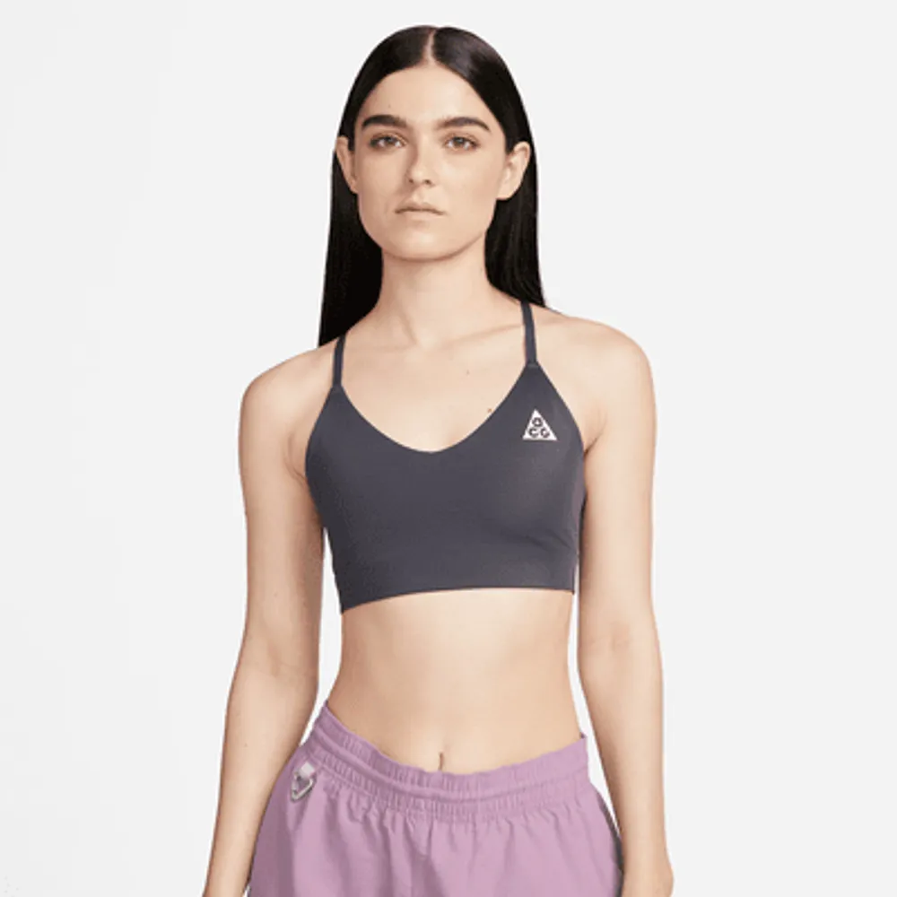 Nike Women's Dri-FIT Indy Light-Support V-Neck Sports Bra Diffused Blue/Midnight  Navy/White • Price »