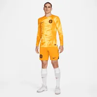 Netherlands 2022/23 Stadium Home Men's Nike Dri-FIT Soccer Shorts. Nike.com