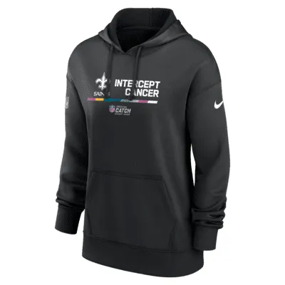 Nike Dri-FIT Crucial Catch (NFL New Orleans Saints) Women's Pullover Hoodie. Nike.com