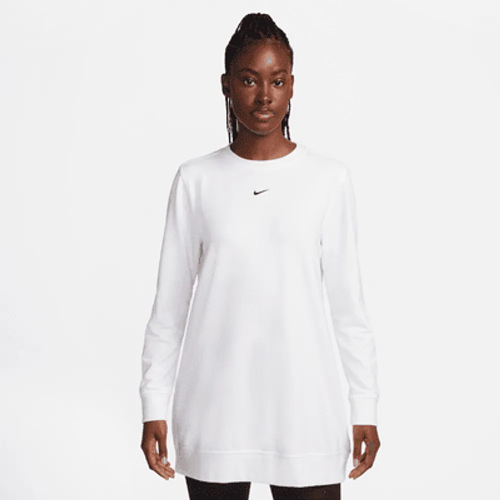 Nike Sportswear Women's French Terry Crew-Neck Crop Top