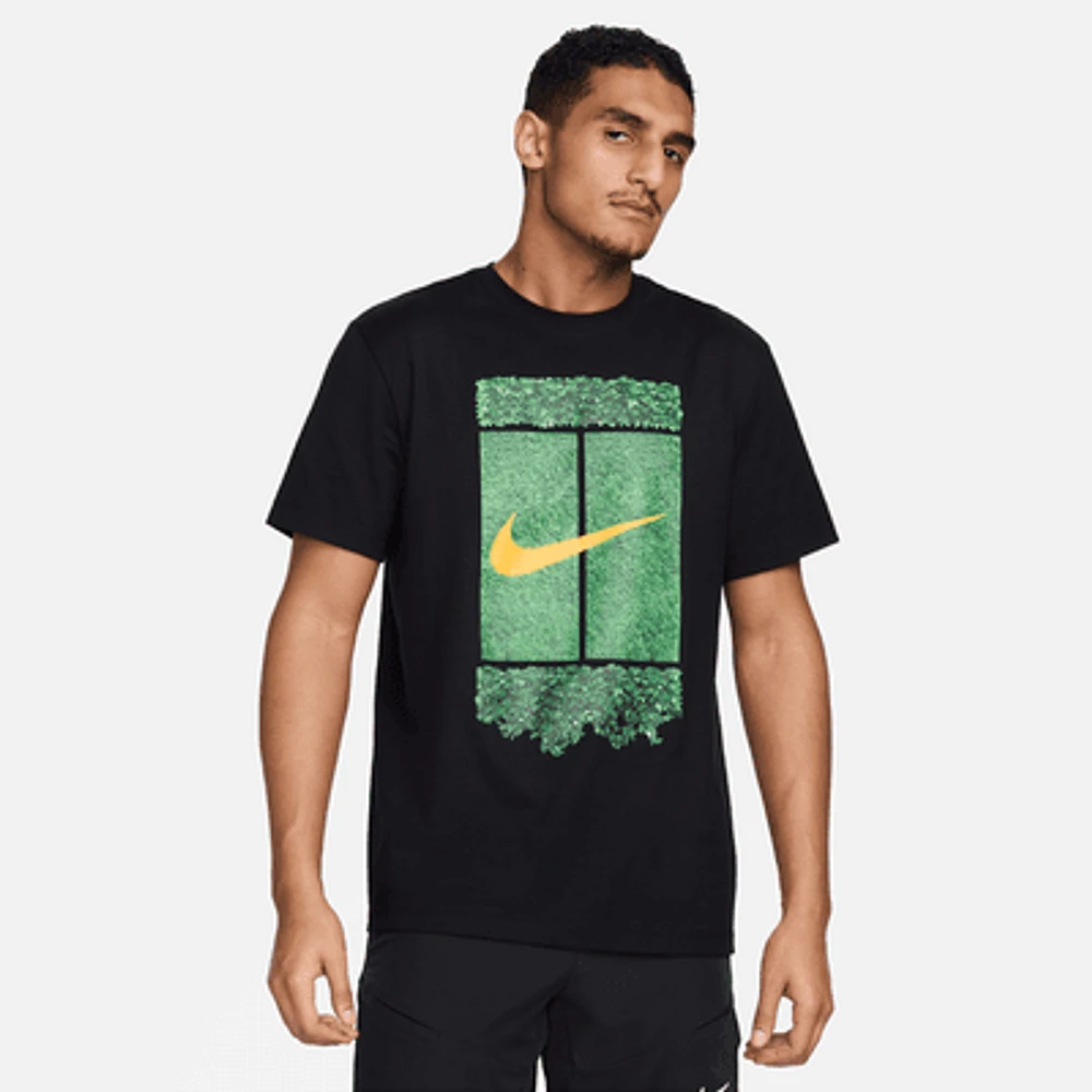 NikeCourt Men's Tennis T-Shirt. Nike.com