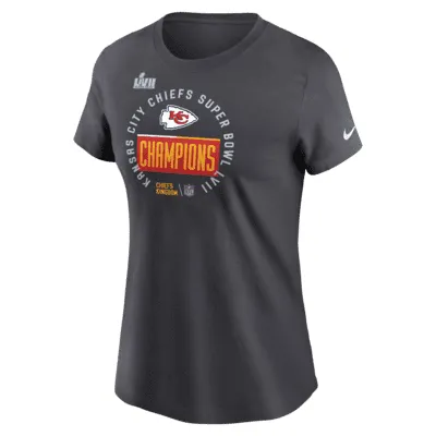 Nike Super Bowl LVII Champions Trophy (NFL Kansas City Chiefs) Women's T-Shirt. Nike.com
