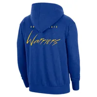 Golden State Warriors Courtside Men's Nike NBA Pullover Fleece Hoodie. Nike.com