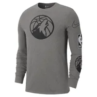 Minnesota Timberwolves City Edition Men's Nike NBA Long-Sleeve T-Shirt. Nike.com