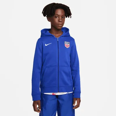U.S. Big Kids' Full-Zip Hoodie. Nike.com