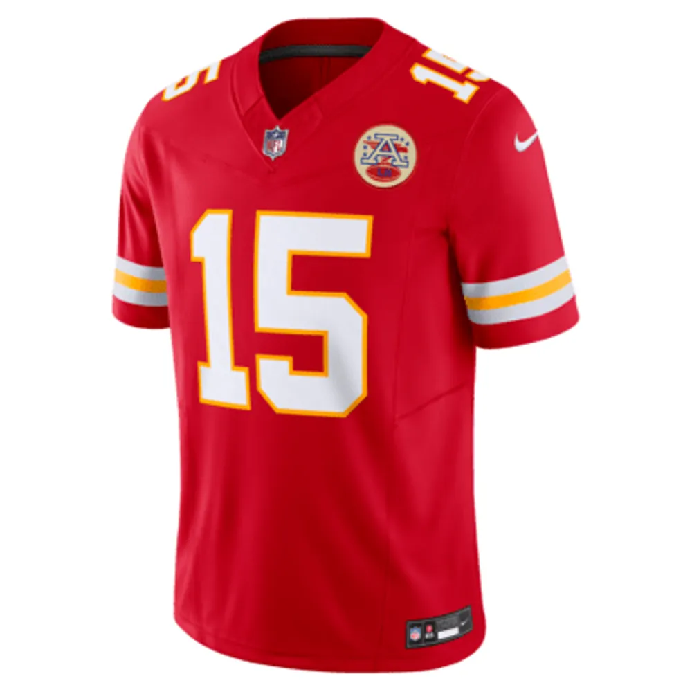 Men's Nike Patrick Mahomes White Kansas City Chiefs Vapor F.U.S.E. Limited Jersey