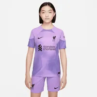 Liverpool FC 2022/23 Stadium Goalkeeper Big Kids' Nike Dri-FIT Soccer Jersey. Nike.com