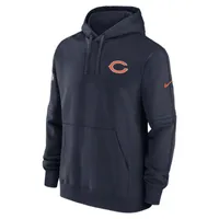 Chicago Bears Crucial Catch Club Men's Nike NFL Pullover Hoodie.