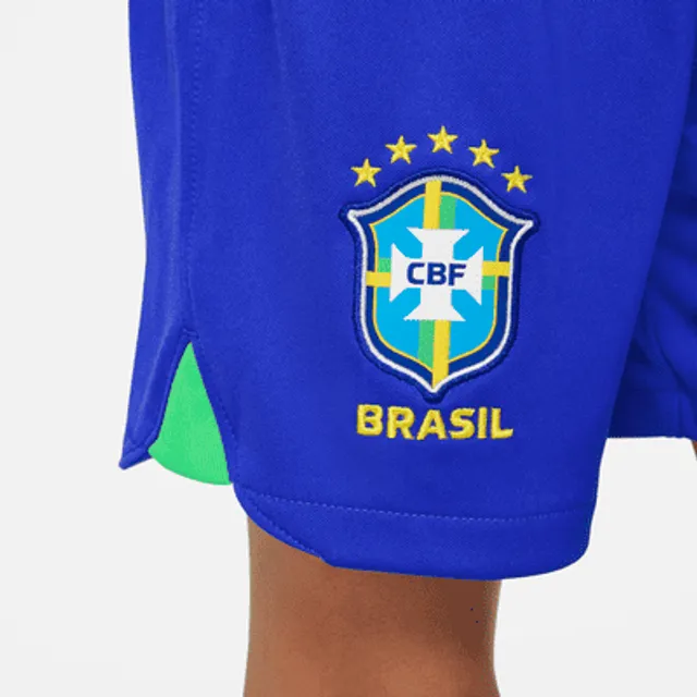 Brazil Brasil Nike Blue Soccer Jersey Nike Sphere Dry Blue 