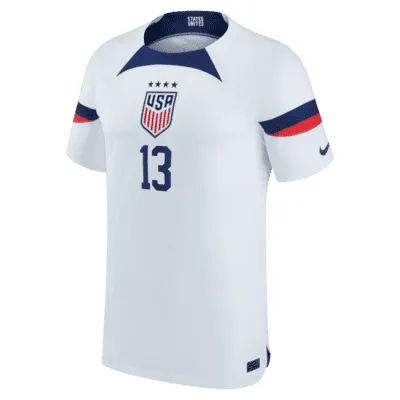 USWNT / Stadium Home (Alex Morgan) Big Kids' Nike Dri-FIT Soccer Jersey. Nike.com