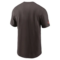 Cleveland Browns Sideline Team Issue Men's Nike Dri-FIT NFL T-Shirt. Nike.com