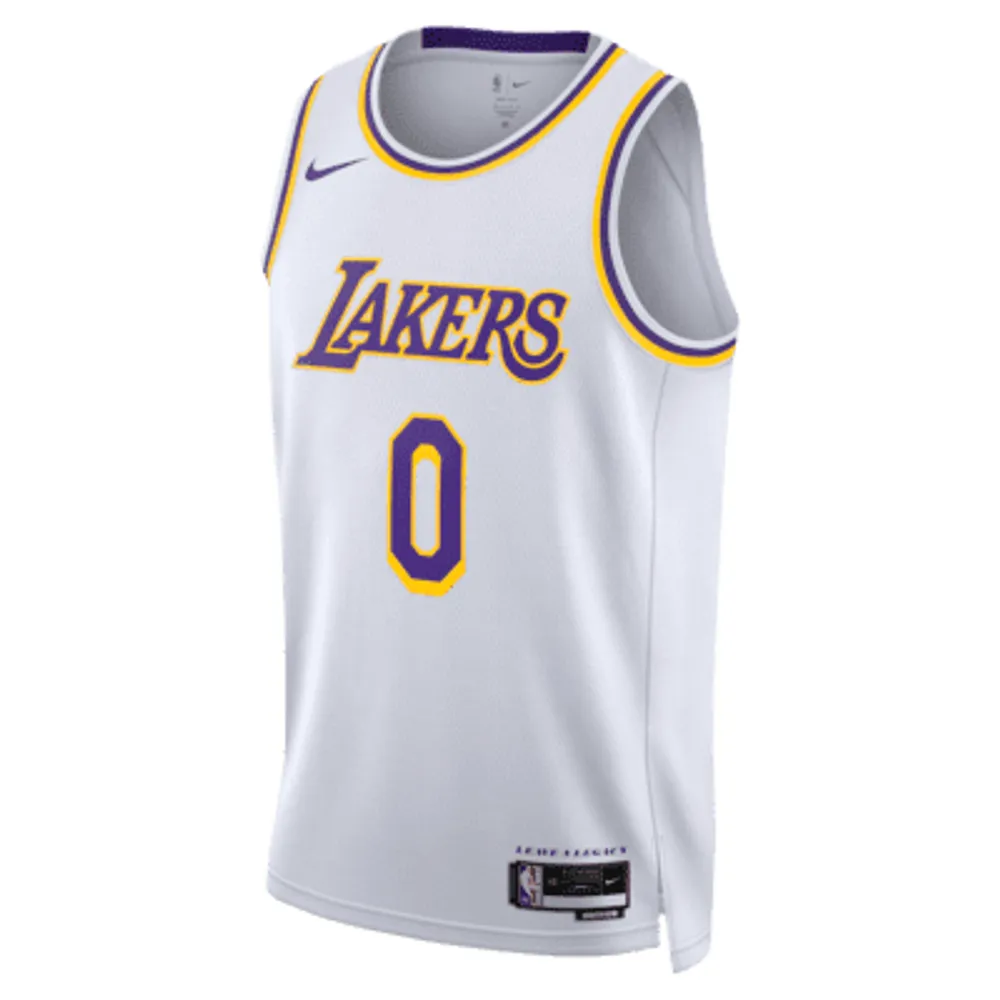 Los Angeles Lakers Association Edition 2022/23 Nike Dri-FIT NBA Swingman Jersey. Nike.com