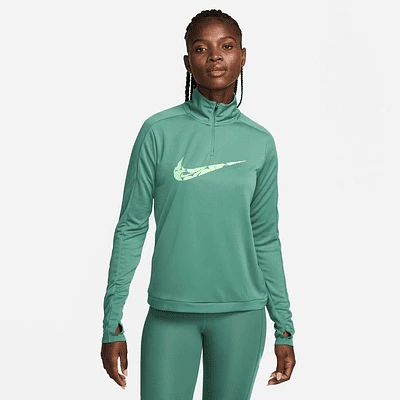 Nike Swoosh Women's Dri-FIT 1/4-Zip Mid Layer. Nike.com