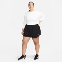Nike Dri-FIT One Women's High-Waisted 3" Brief-Lined Shorts (Plus Size). Nike.com