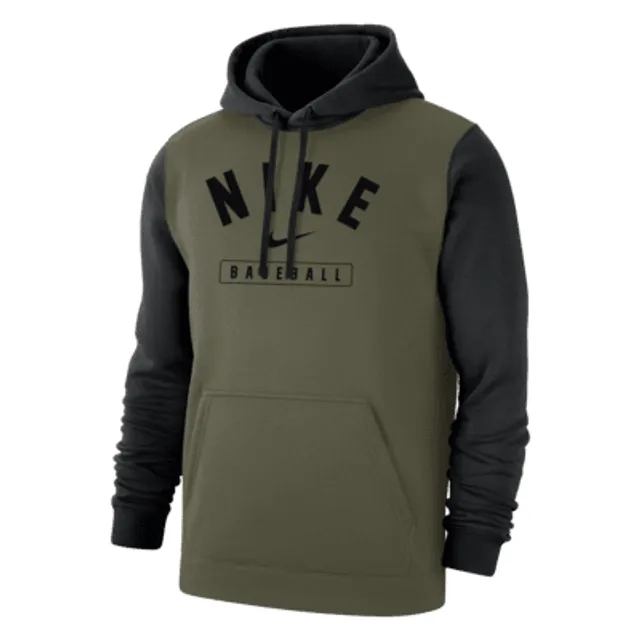 Atlanta Braves Gray Color Bar Club Pullover Hoodie by Nike