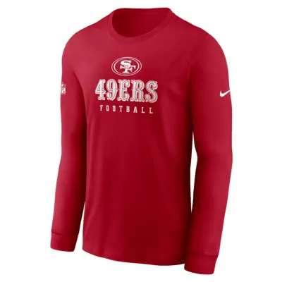 San Francisco 49ers Nike Sideline Velocity Athletic Stack