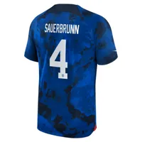 USWNT 2022/23 Stadium Away (Becky Sauerbrunn) Men's Nike Dri-FIT Soccer Jersey. Nike.com