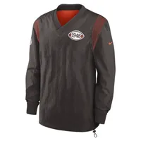 Nike Throwback Stack (NFL Cleveland Browns) Men's Pullover Jacket. Nike.com