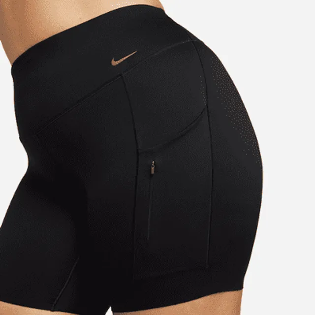 Nike Universa Women's Medium-Support High-Waisted 20cm (approx.) Biker  Shorts with Pockets. UK