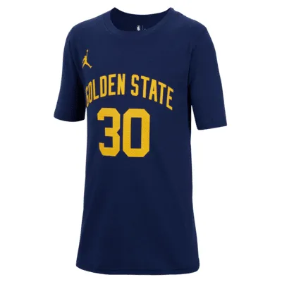 Stephen Curry Golden State Warriors Statement Edition Big Kids' (Boys') Jordan NBA T-Shirt. Nike.com