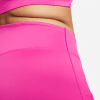 Nike Go Women's Firm-Support High-Waisted 7/8 Leggings with Pockets (Plus Size). Nike.com