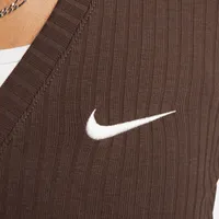 Nike Sportswear Women's Ribbed Jersey Long-Sleeve V-Neck Top. Nike.com