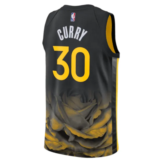 Men's Nike Stephen Curry Black Golden State Warriors 2022/23 City Edition  Name & Number Pullover Hoodie