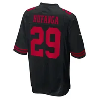 NFL San Francisco 49ers (Talanoa Hufanga) Men's Game Football Jersey. Nike.com