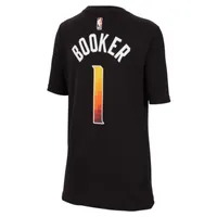 Devin Booker Phoenix Suns Statement Edition Big Kids' (Boys') Jordan NBA T-Shirt. Nike.com
