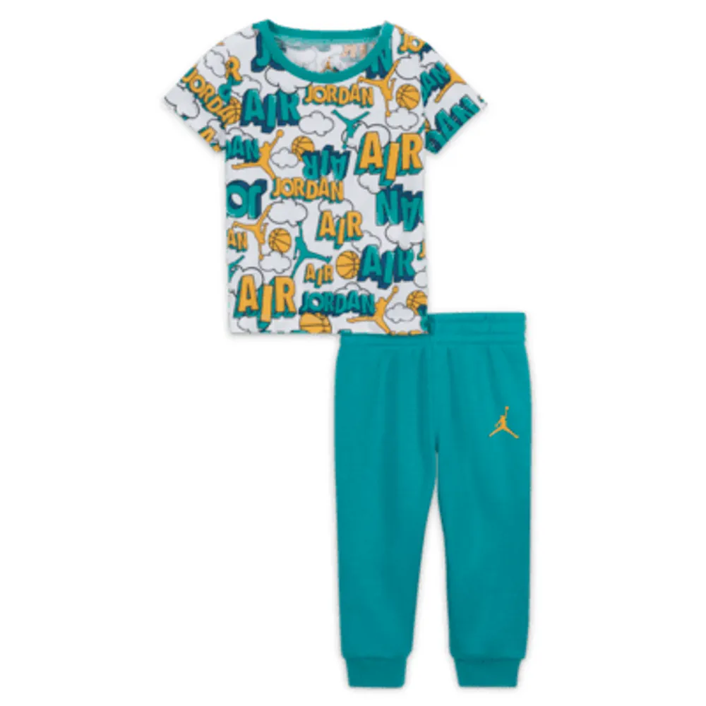 Jordan Baby (3-6M) Air Comic T-Shirt and Pants Set. Nike.com