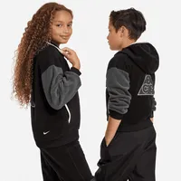 Nike ACG Icon Fleece Polartec® "Wolf Tree" Big Kids' Oversized Hoodie. Nike.com