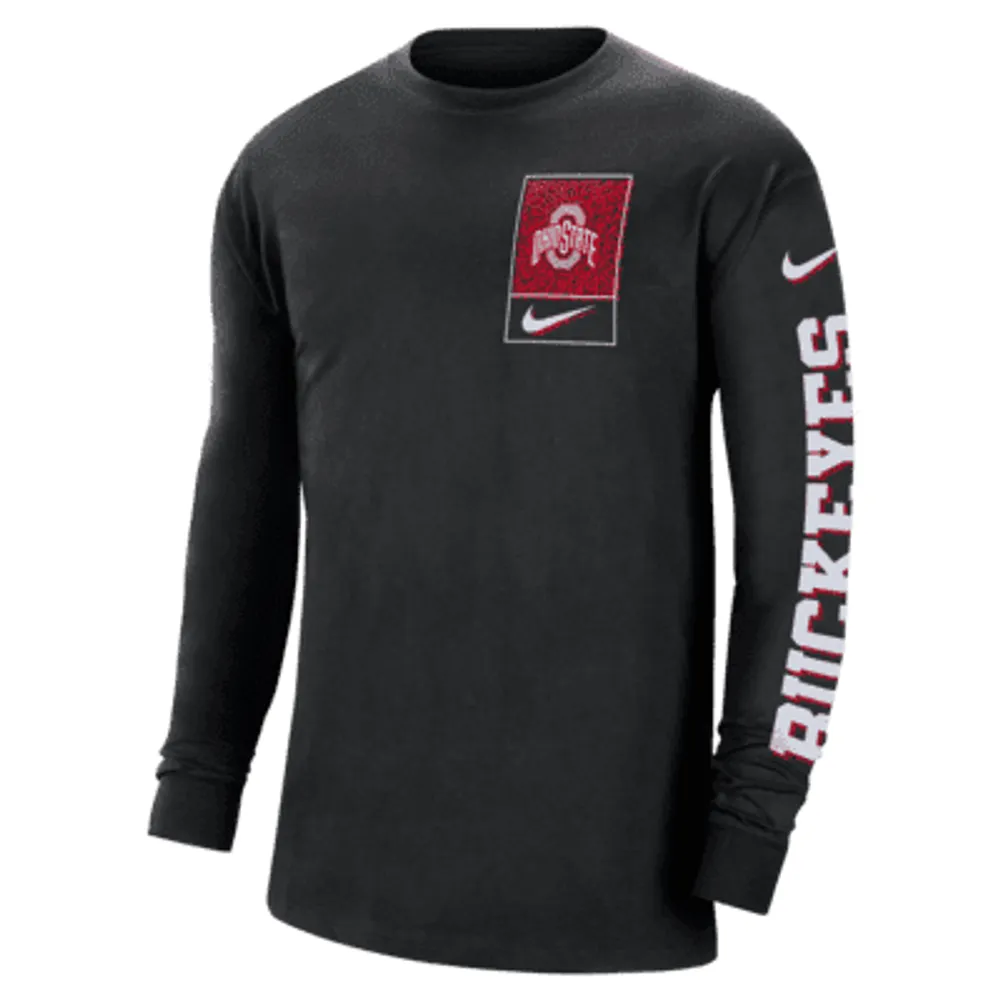 Ohio State Men's Nike College Long-Sleeve T-Shirt. Nike.com