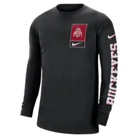 Ohio State Men's Nike College Long-Sleeve T-Shirt. Nike.com