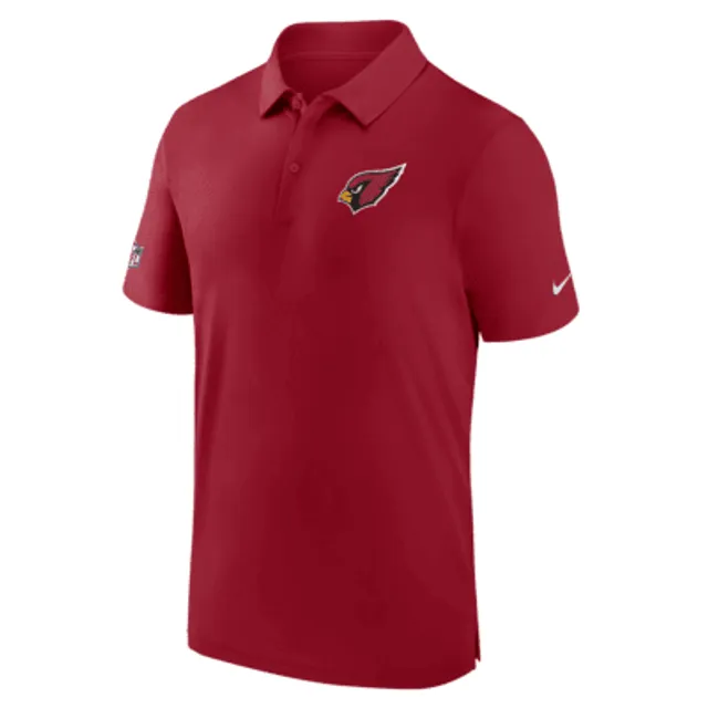 Arizona Cardinals Sideline Coach Men’s Nike Men's Dri-Fit NFL Polo in Red, Size: Small | 00MG6ED9C-0BW