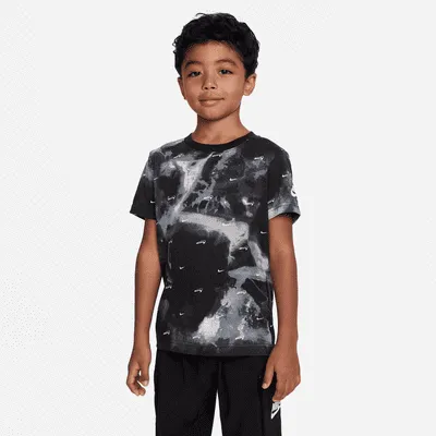 Nike Swoosh Monogram Tee Little Kids' T-Shirt. Nike.com