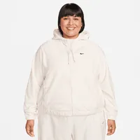 Nike Therma-FIT One Women's Oversized Full-Zip Fleece Hoodie (Plus Size). Nike.com