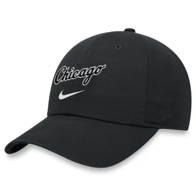 Toronto Blue Jays Heritage86 Wordmark Swoosh Men's Nike MLB Adjustable Hat.