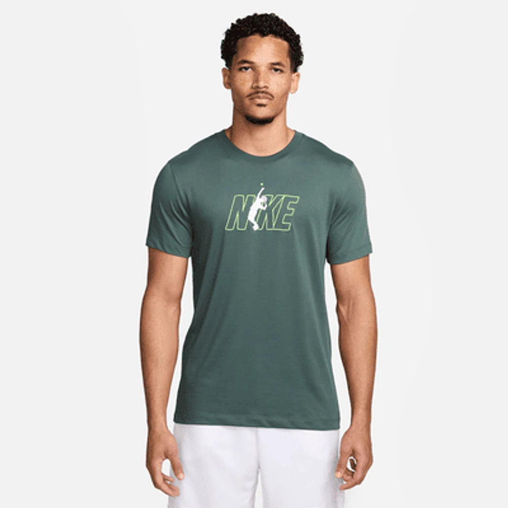 NikeCourt Men's Dri-FIT Tennis T-Shirt. Nike.com