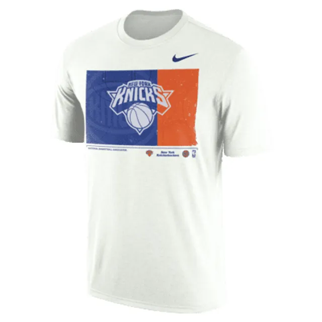 New York Knicks Jordan Courtside Max 90 T-Shirt - White - Mens