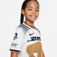 Pumas UNAM 2022/23 Stadium Home Big Kids' Nike Dri-FIT Soccer Jersey. Nike.com