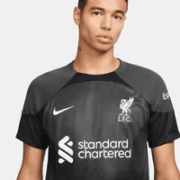 Liverpool FC 2022/23 Stadium Goalkeeper Men's Nike Dri-FIT Short-Sleeve Soccer Jersey. Nike.com