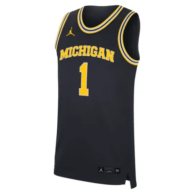 Jordan College Dri-FIT (Michigan) Men's Replica Basketball Jersey. Nike.com