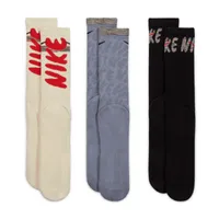 Nike Everyday Plus Cushioned Crew Socks (3 Pairs). Nike.com