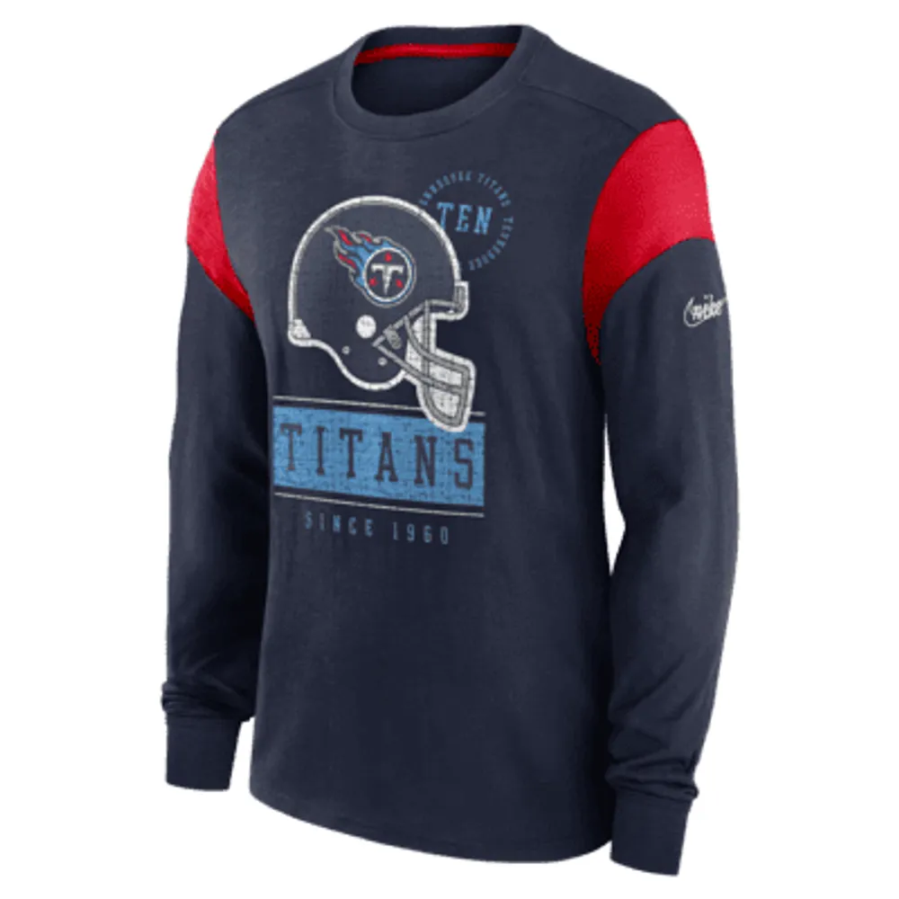 Nike Rewind Playback Helmet (NFL Tennessee Titans) Men's Long-Sleeve T-Shirt. Nike.com